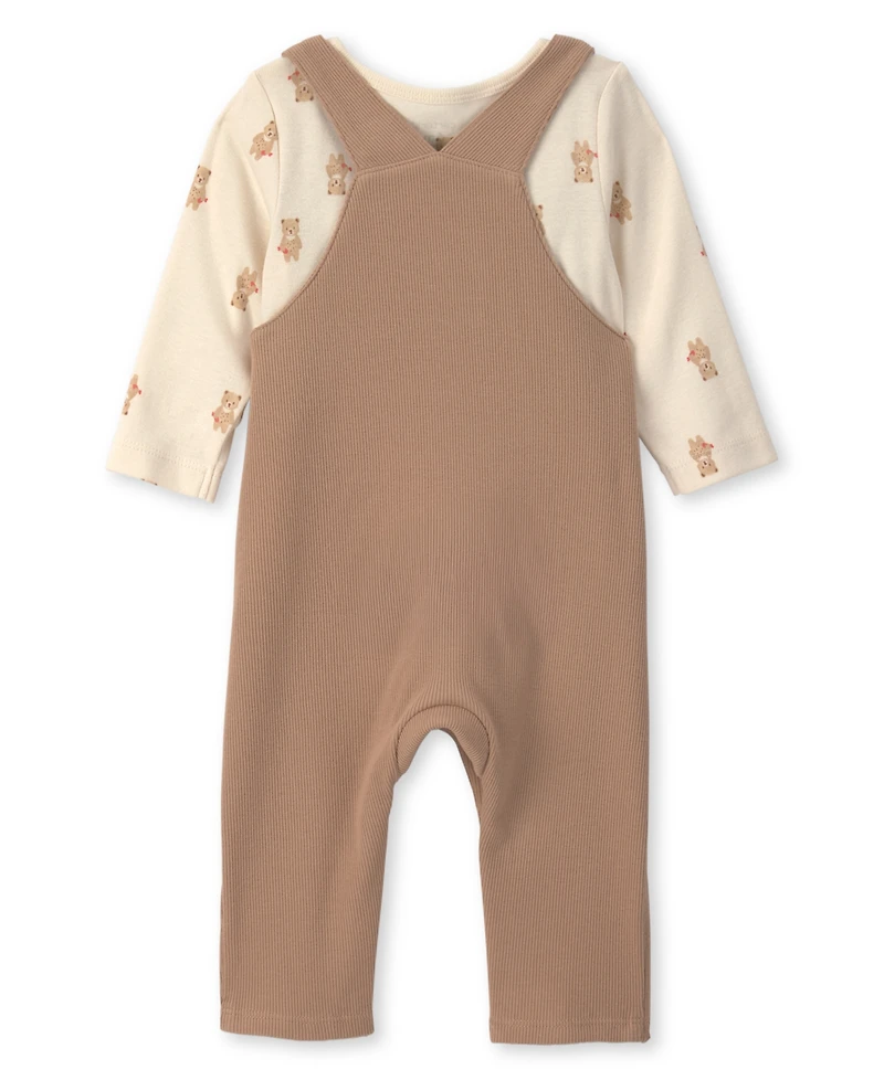 Carter's Baby Boy's Long-Sleeve Top and Overall 2-Piece Set