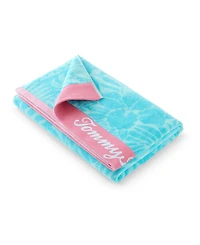 Tommy Bahama High Tide Hibiscus Yarn Dyed Beach Towel, 36" x 68"