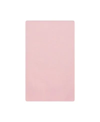 Hudson Baby Girl Cotton Poly Flannel Burp Cloths Bundle 12-Pack, Soft Pink Floral, One Size