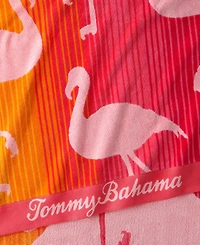 Tommy Bahama Flamingo Sunrise Yarn Dyed Beach Towel, 36" x 68"