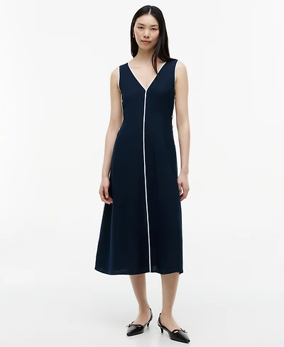 Tommy Hilfiger Women's Contrast Binding Sleeveless Dress