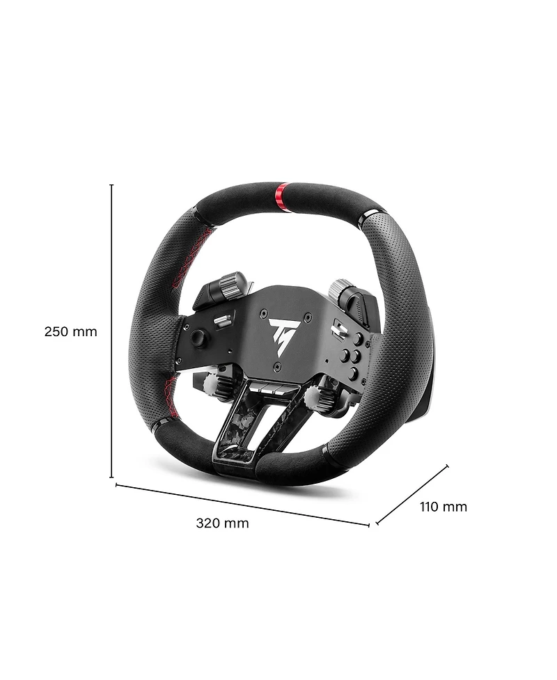 Hyper Car Wheel Add-On, Works with Thrustmaster's T818 and T598 bases