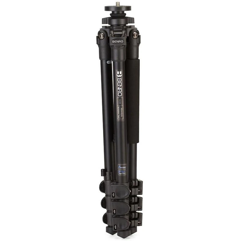 Benro TAD18A Series 1 4-Section Adventure Aluminum Tripod, Flip Lock