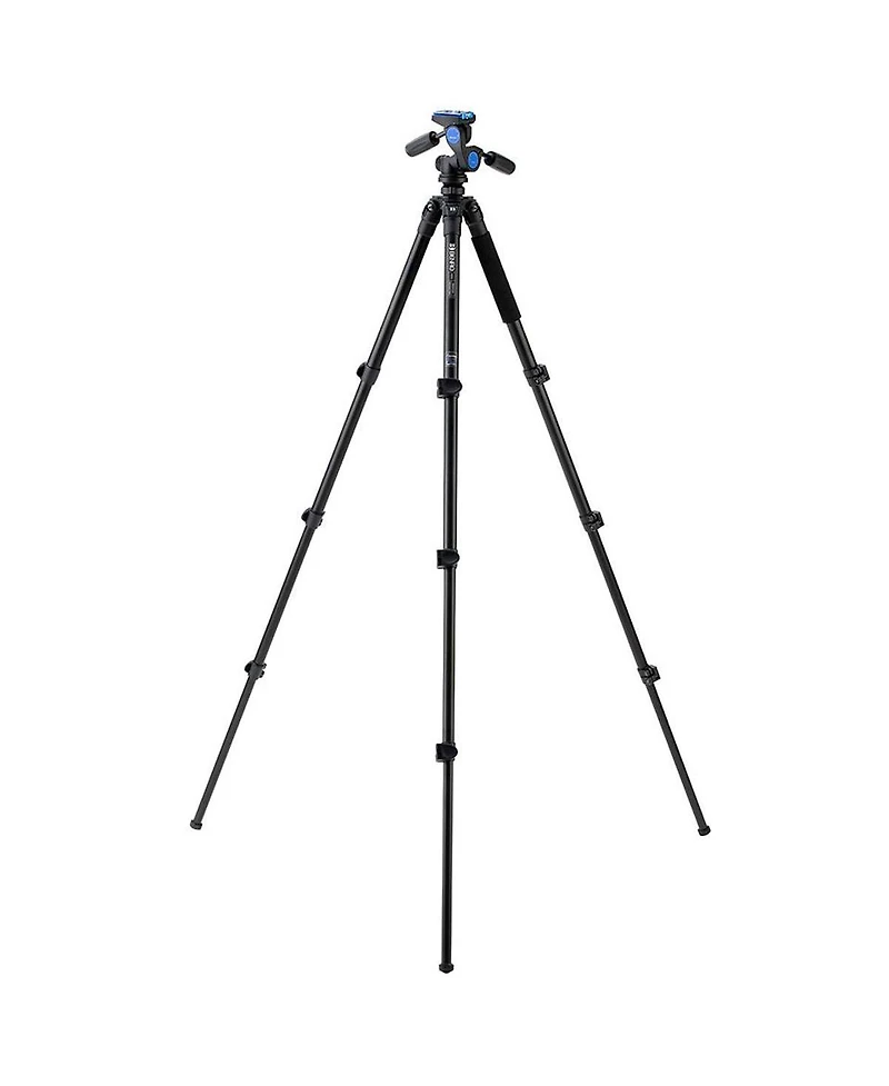 Benro Adventure 4-Section Aluminum Tripod with HD2A 3-Way Pan/Tilt Head