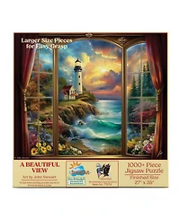 SunsOut A Beautiful View 1000 piece Jigsaw Puzzle for Adults Large Pieces