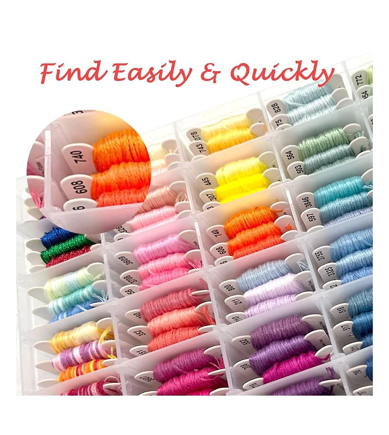 Gnuadz Friendship Bracelet String Kit Embroidery Floss Beads Tools