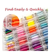 Gnuadz Friendship Bracelet String Kit Embroidery Floss Beads Tools