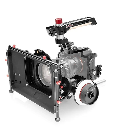 Shape Cage with Matte Box and Follow Focus for Sony Alpha a7R Iv Camera