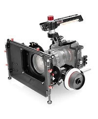 Shape Cage with Matte Box and Follow Focus for Sony Alpha a7R Iv Camera