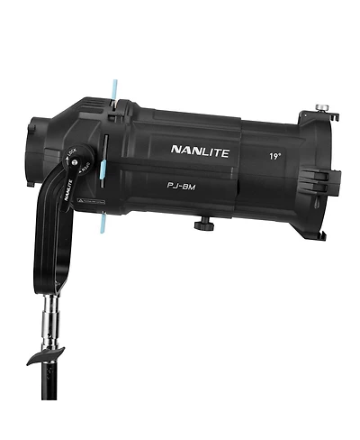 Nanlite Pj-bm Bowens Mount Projection Attachment with 19 Degree Lens