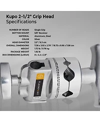 Flashpoint Grip Head for Lights and Accessories - 2.5" Diameter