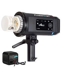 Flashpoint Xplor 600 Se (Special Edition) R2 Manual Hss Battery-Powered All-In-One Outdoor Flash with Ac Adapter Unit