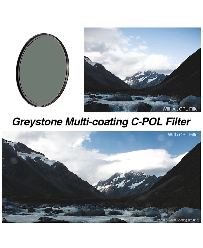Haida 62mm Greystone Multi-Coated C-pol Filter