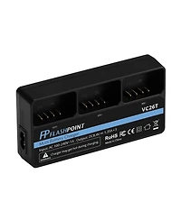 Flashpoint VC26T Multi Battery Charger for the Vb-26 V1 / Zoom Li-on Battery
