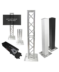 ProX Xt-FTP328-656 Flex Tower Totem Package with Soft Carrying Bag (Adjustable 2m or 1m)
