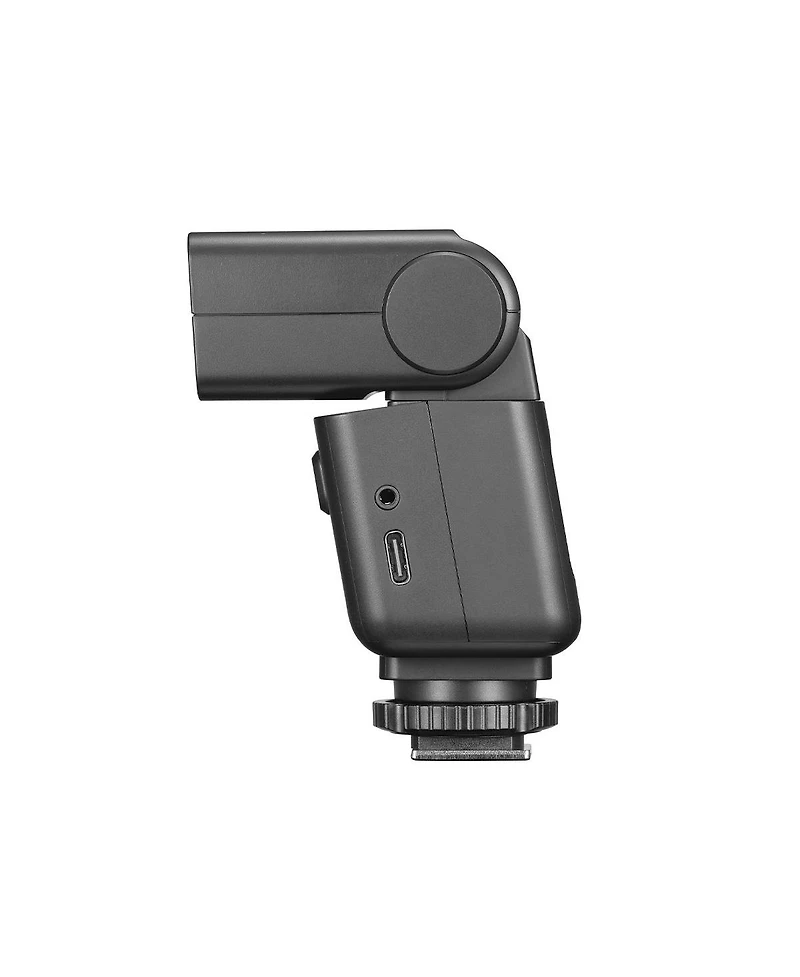 Flashpoint iT32 Compact R2 Ttl Mini Camera Flash with Detachable Magnetic X5-o Interchangeable H ot Shoe Module and Wireless Trigger