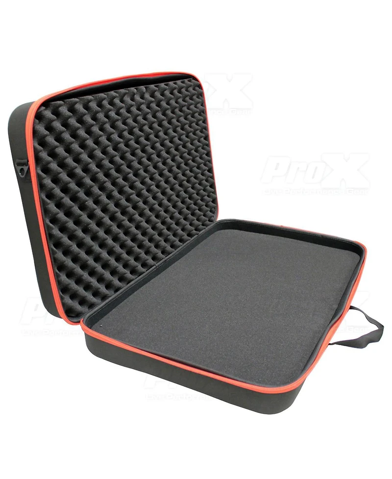 ProX ZeroG Eva Lightweight Medium Bag Molded Hard-Shell Case for Pioneer Ddj-rx SX3 / S1 and Numark Mixstream Pro Mixdeck Similar Sized Dj Controllers