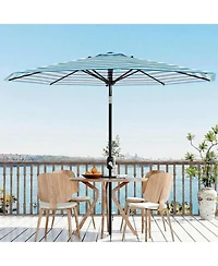 gaomon Outdoor 9FT Stripe Outdoor Patio Umbrella, Uv Protection Waterproof for Pool Deck Yard