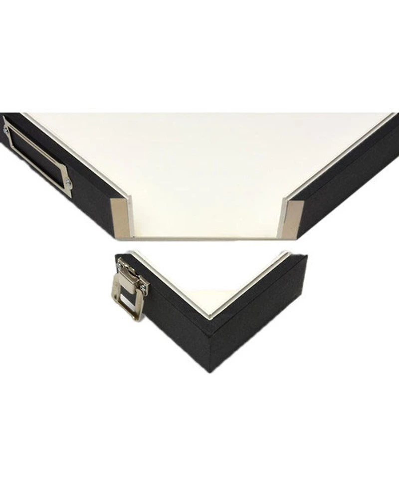 Archival Methods Museum Case with Lined Buckram Cover, 30.5 x 40.5 x 2.5 Inch Depth
