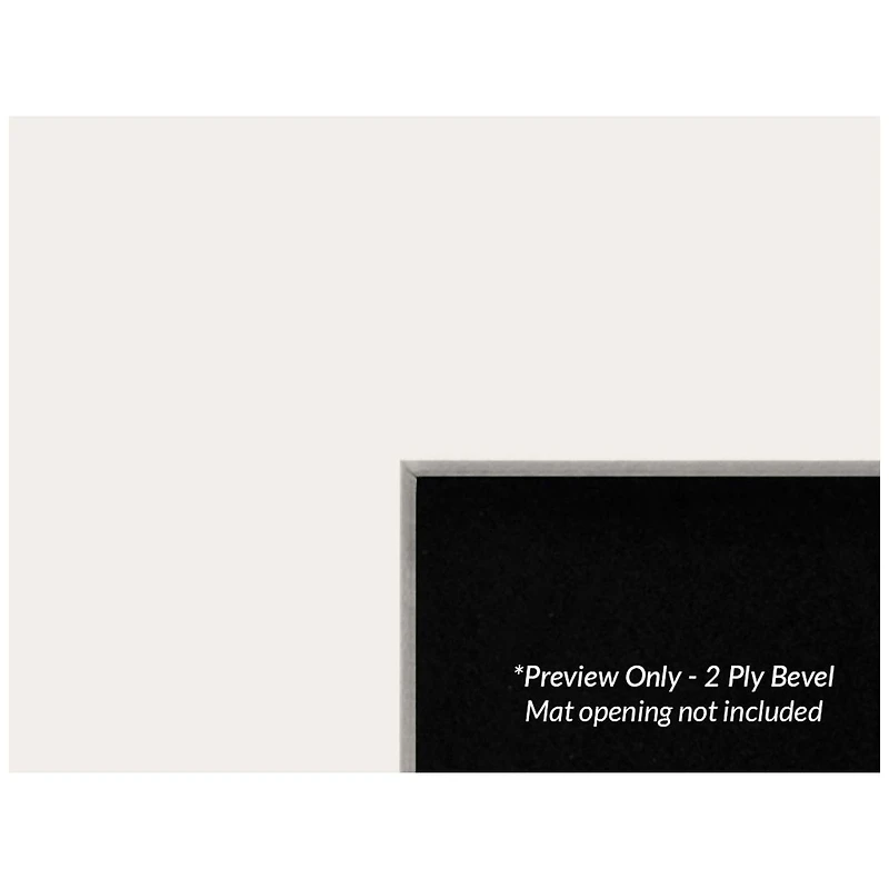 Archival Methods Conservation Mat Board, 22x28", 2- Layer Package of 25