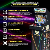 Arcade Classics Wwe Ultra Series Arcade, Home Electronic Game with 17" Screen