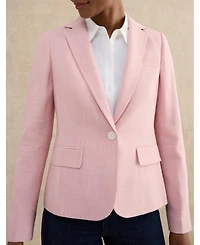 Hobbs London Women's Blake Single-Button Tailored Blazer