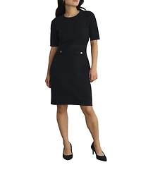 Hobbs London Women's Dannie Cinched-Waist Collard Shirt