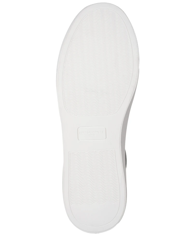 Karl Lagerfeld Paris Men's Avenix Low Profile Embossed Logo Sneakers