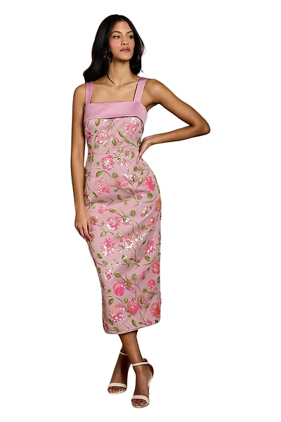 Coast Women's Sequin Floral Pencil Dress