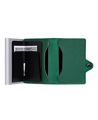 Conceal Plus Rfid Pop Up Wallet for Women - Slim Minimalist Credit Card Holder (4-6 Capacity) Aluminum Metal Case