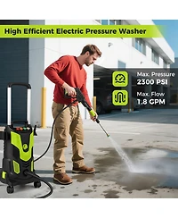 Sugift Electric Pressure Washer 2300 Psi 1.8 Gpm Power Cleaner