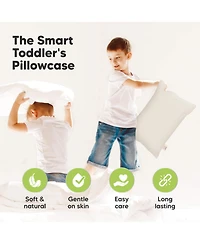 KeaBabies Toddler 13X18 Pillowcase, Soft Waterproof Pillow Protector Cover for Kids, Boys, Girls, Travel