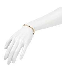 Macy's Paperclip Chain Bracelet in 18k Yellow Gold
