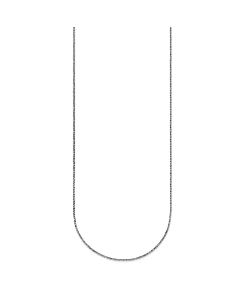 Macy's Wheat Chain Necklace in Platinum