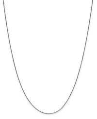Macy's Cable Chain Necklace in Platinum