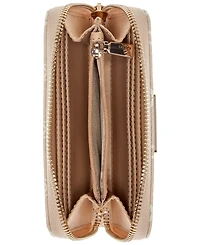 Guess Ella Logo Medium Zip Around Wallet