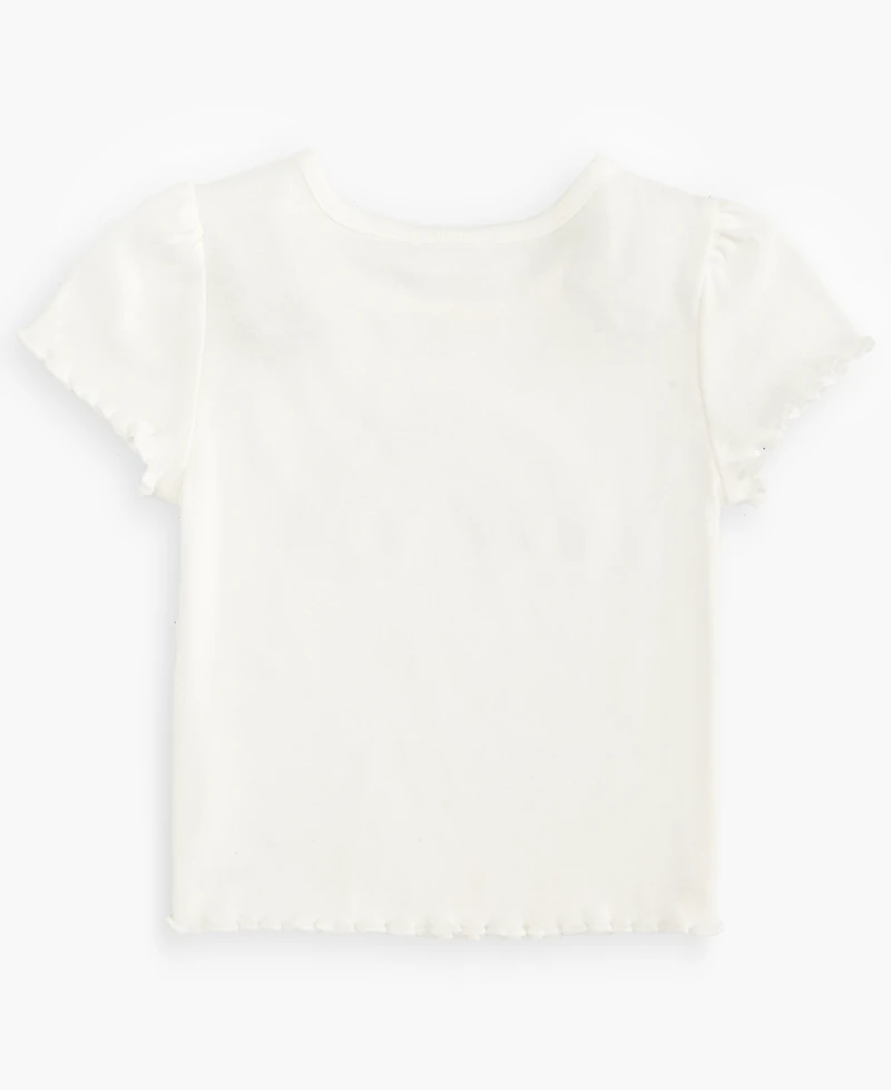 Epic Threads Toddler Girls' 12M-5T Rainbow Elevated Ribbed T-Shirt, Macy's Exclusive