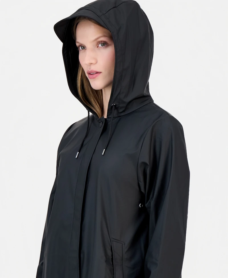 Rains Women's Hooded A-Line Rain Jacket