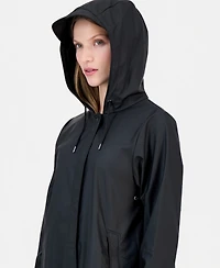 Rains Women's Hooded A-Line Rain Jacket
