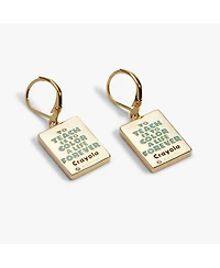 Alex and Ani Crayola 'To Teach Is To Color A Life Forever' Crayon Box Earrings