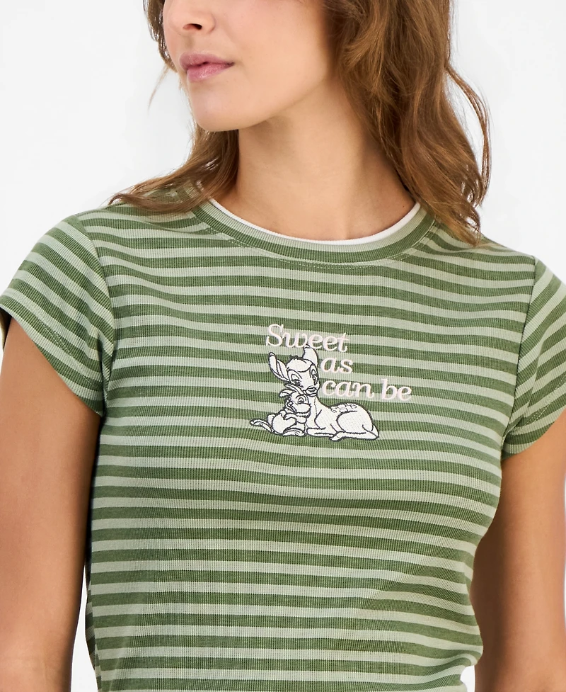 Grayson Threads, The Label Juniors' Bambi Short-Sleeve Layered-Look Top