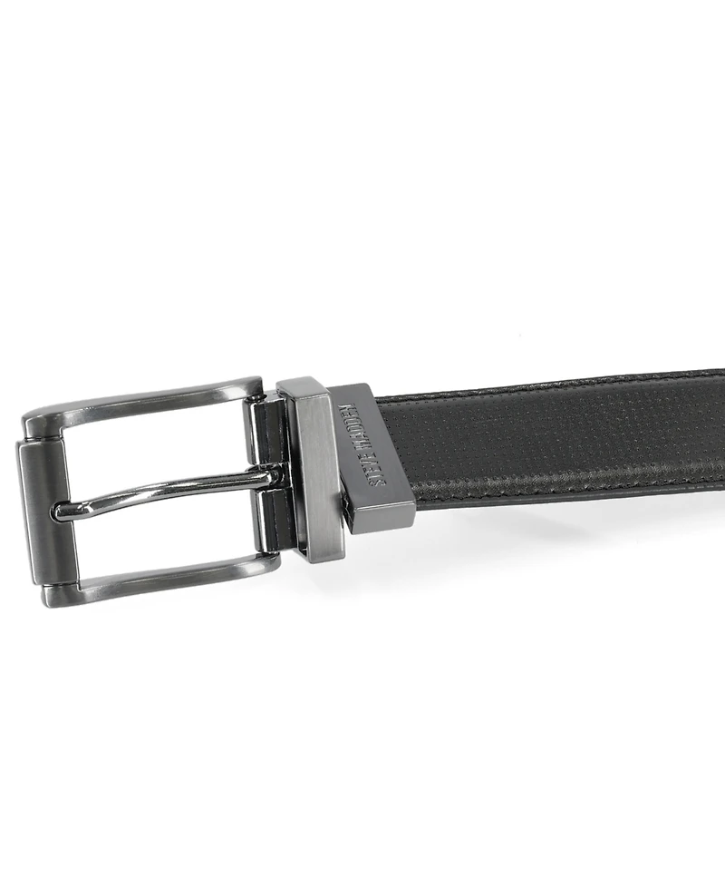 Steve Madden Men's Perforated Dress Belt