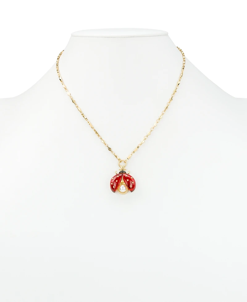 Patricia Nash Gold-Tone Ladybug Collection Necklace