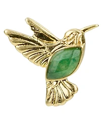 Patricia Nash Stone Hummingbird Post Stud Earrings