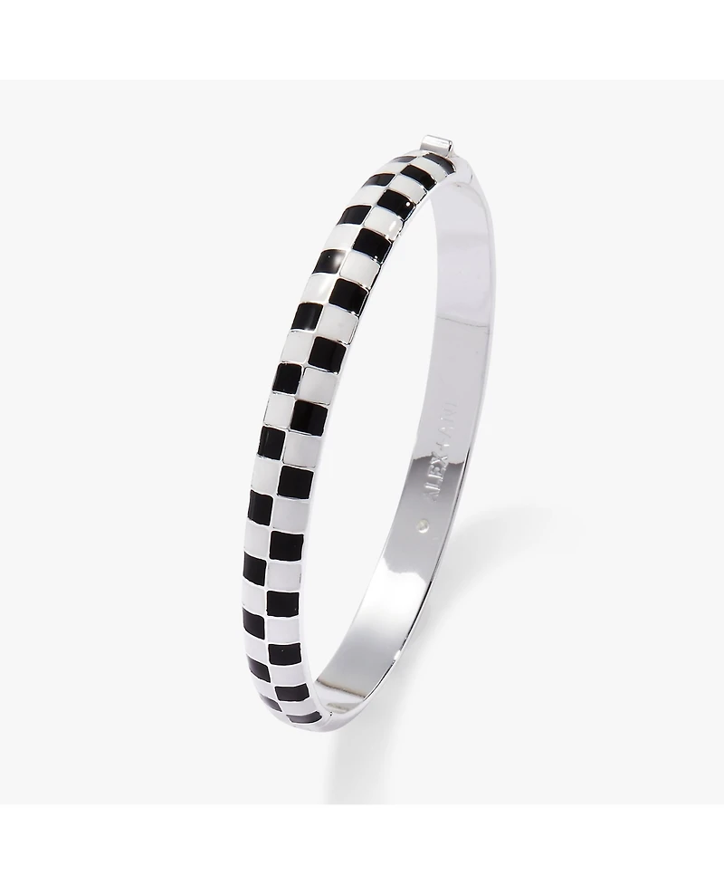 Alex and Ani Checker Hinge Bangle