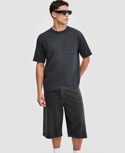 Mode of One Men's Relaxed-Fit Washed Pocket T-Shirt, Macy's Exclusive