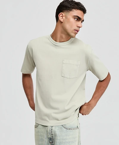 Mode of One Men's Relaxed-Fit Washed Pocket T-Shirt, Macy's Exclusive