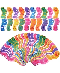 Gnuadz Worm-Shaped Bookmark Holographic Edition A Great Gift for Readers and Party Favor