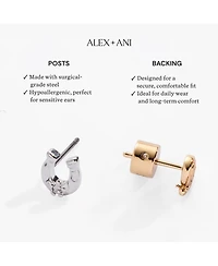 Alex and Ani Bamboo Huggie