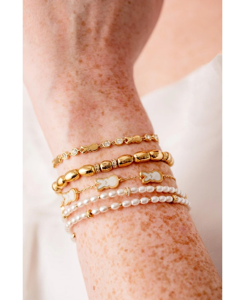Alex and Ani Peeps Bunny Bolo Bracelet